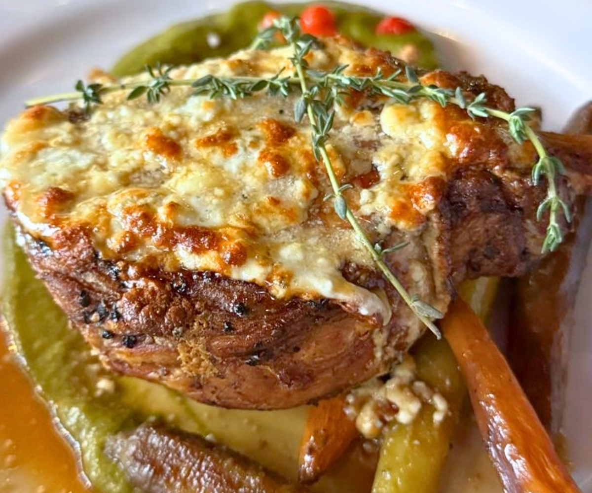 Pork Chop at Artisan 179 in Pewaukee, WI