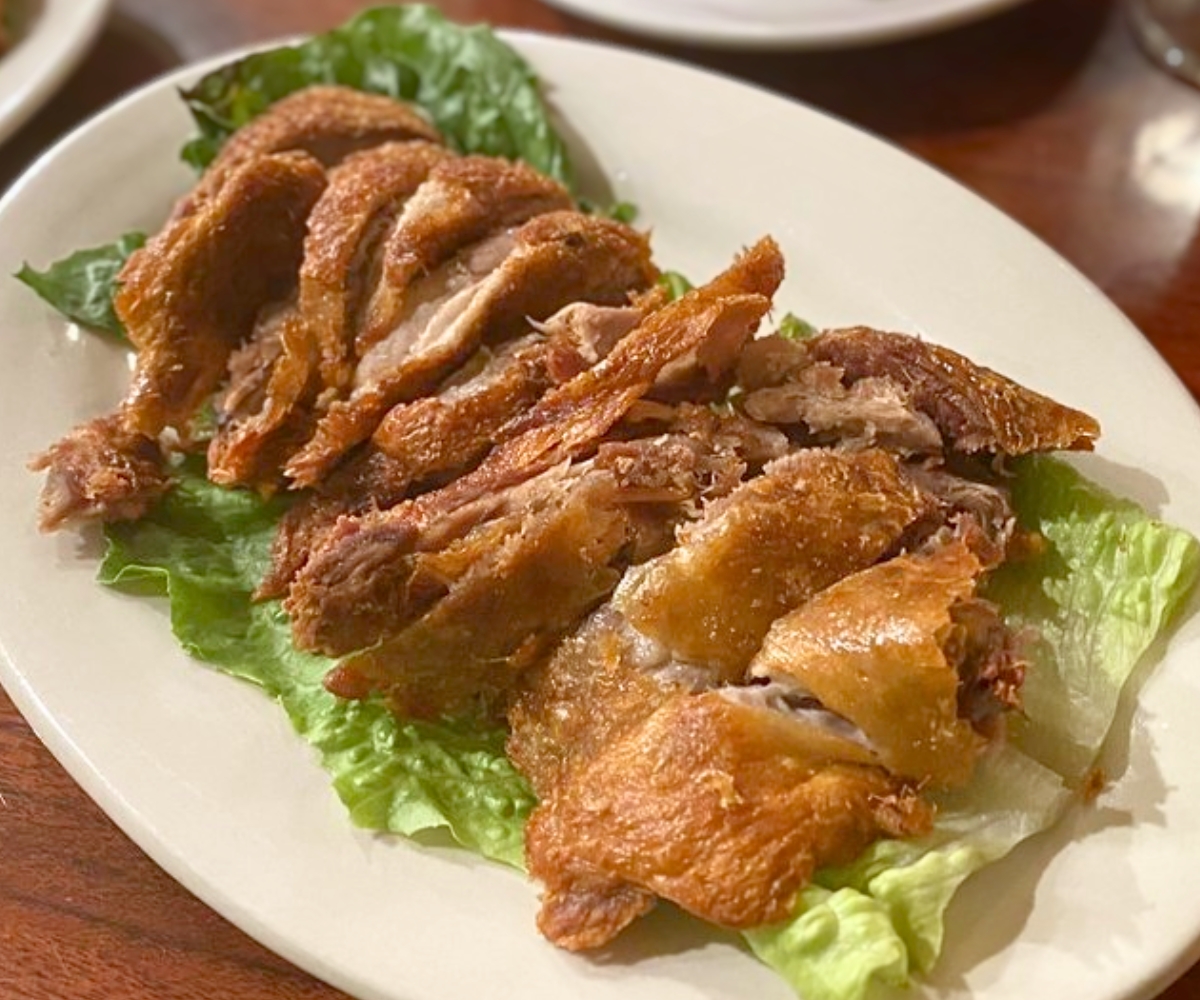 Duck Basil at Ricky Thai Bistro in North Miami, Florida