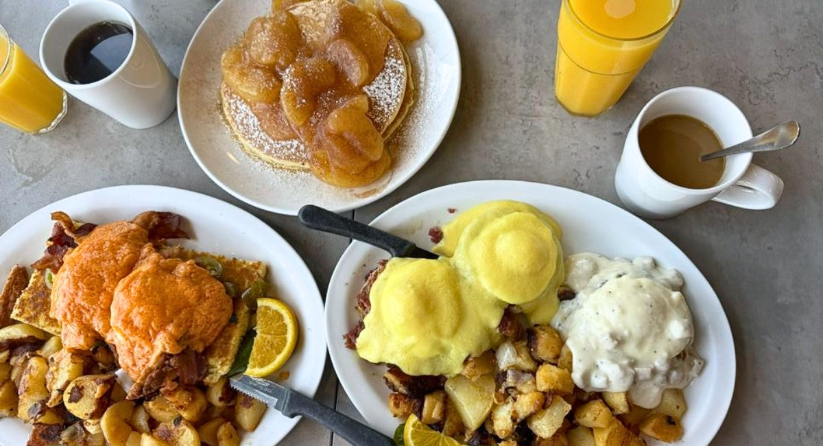 spread at Jimmy K's Diner in Haverhill, MA
