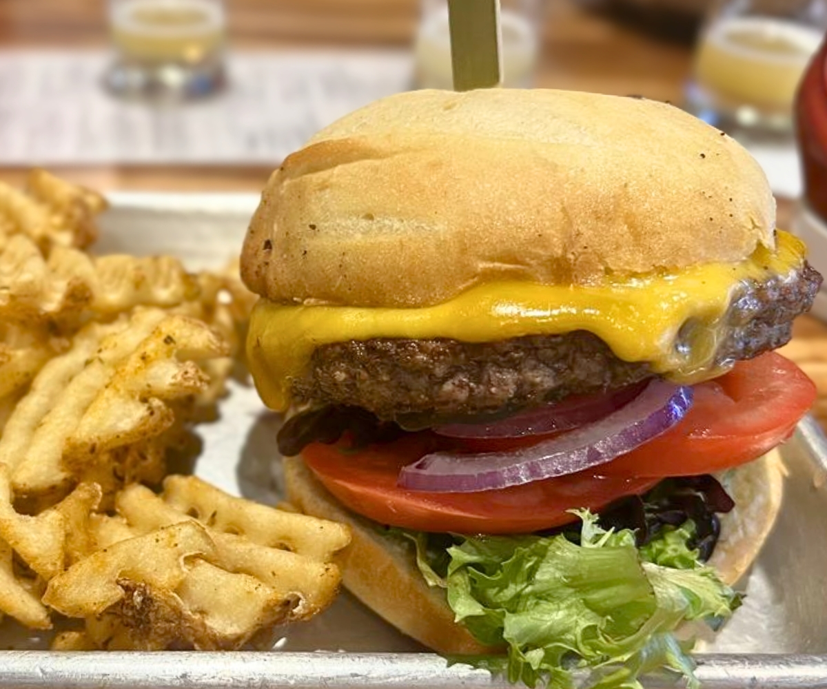 Burger at Black Barley Kitchen & Taphouse in Kathleen, GA