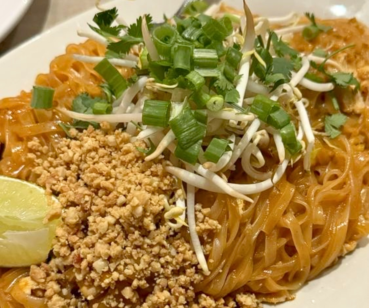 Pad Thai at Ricky Thai Bistro in North Miami, Florida