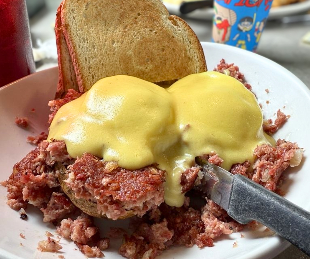 Irish Benny at Jimmy K's Diner in Haverhill, Massachusetts