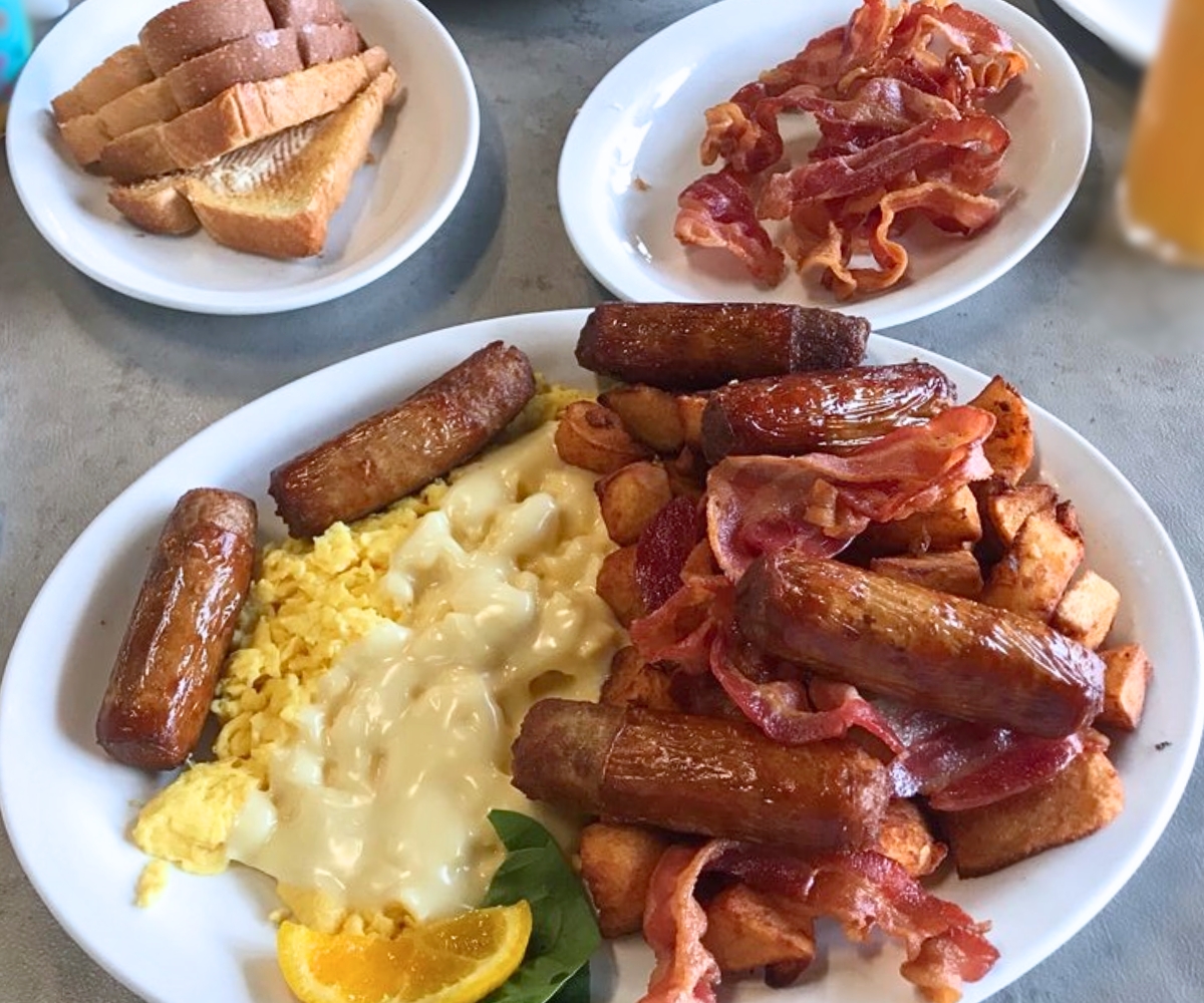 breakfast at Jimmy K's Diner in Haverhill, MA