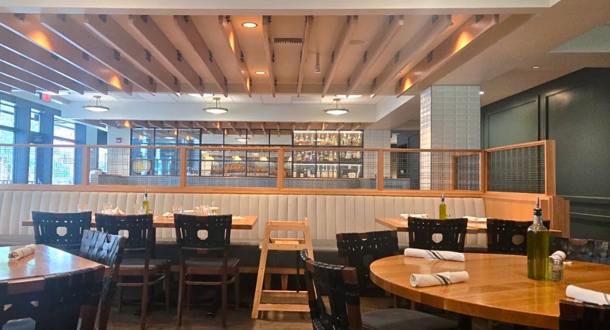 interior of Liberty Street Kitchen in Pella, IA