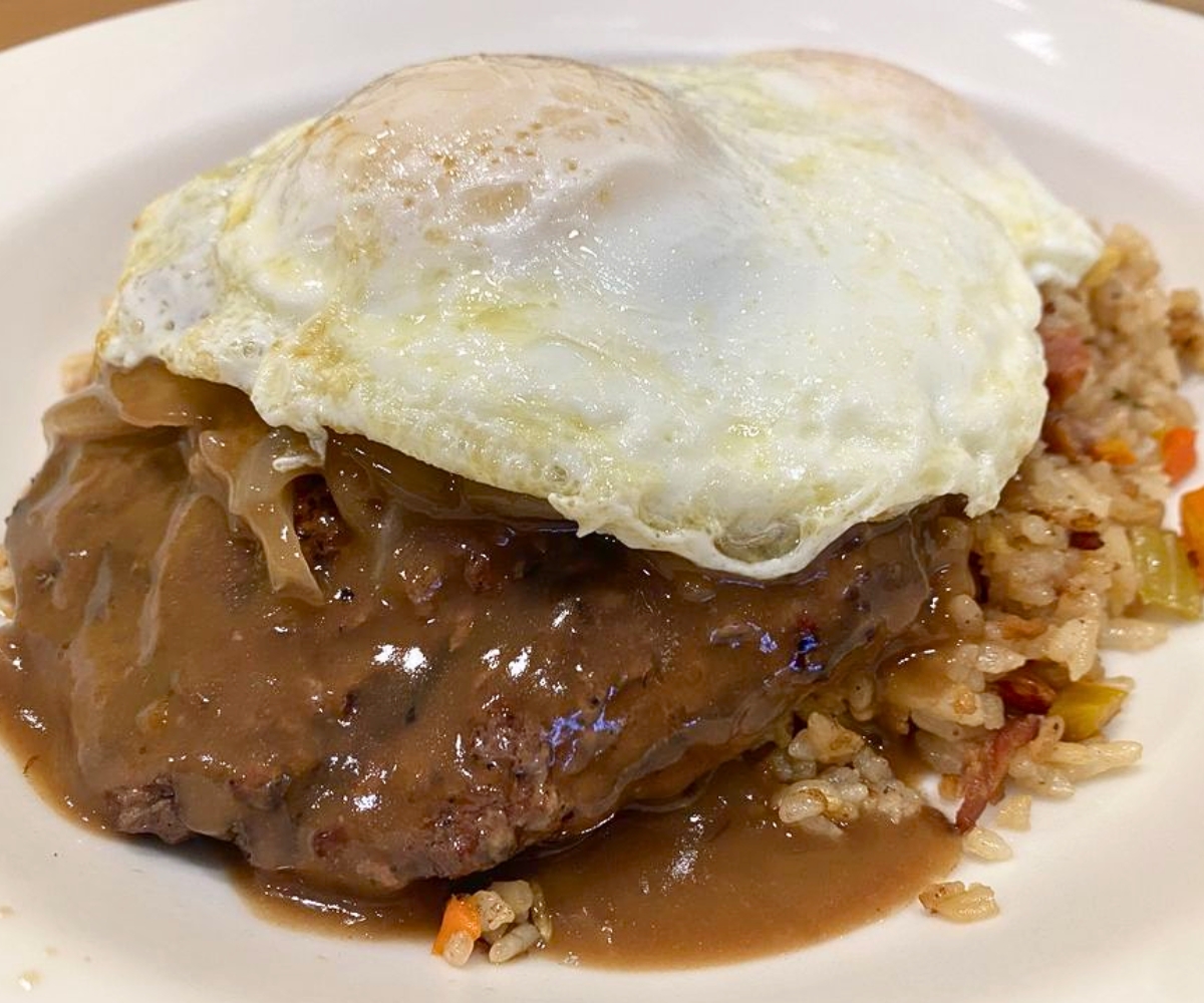 Loco Moco at Rise and Shine Cafe in Mililani, Hawaii