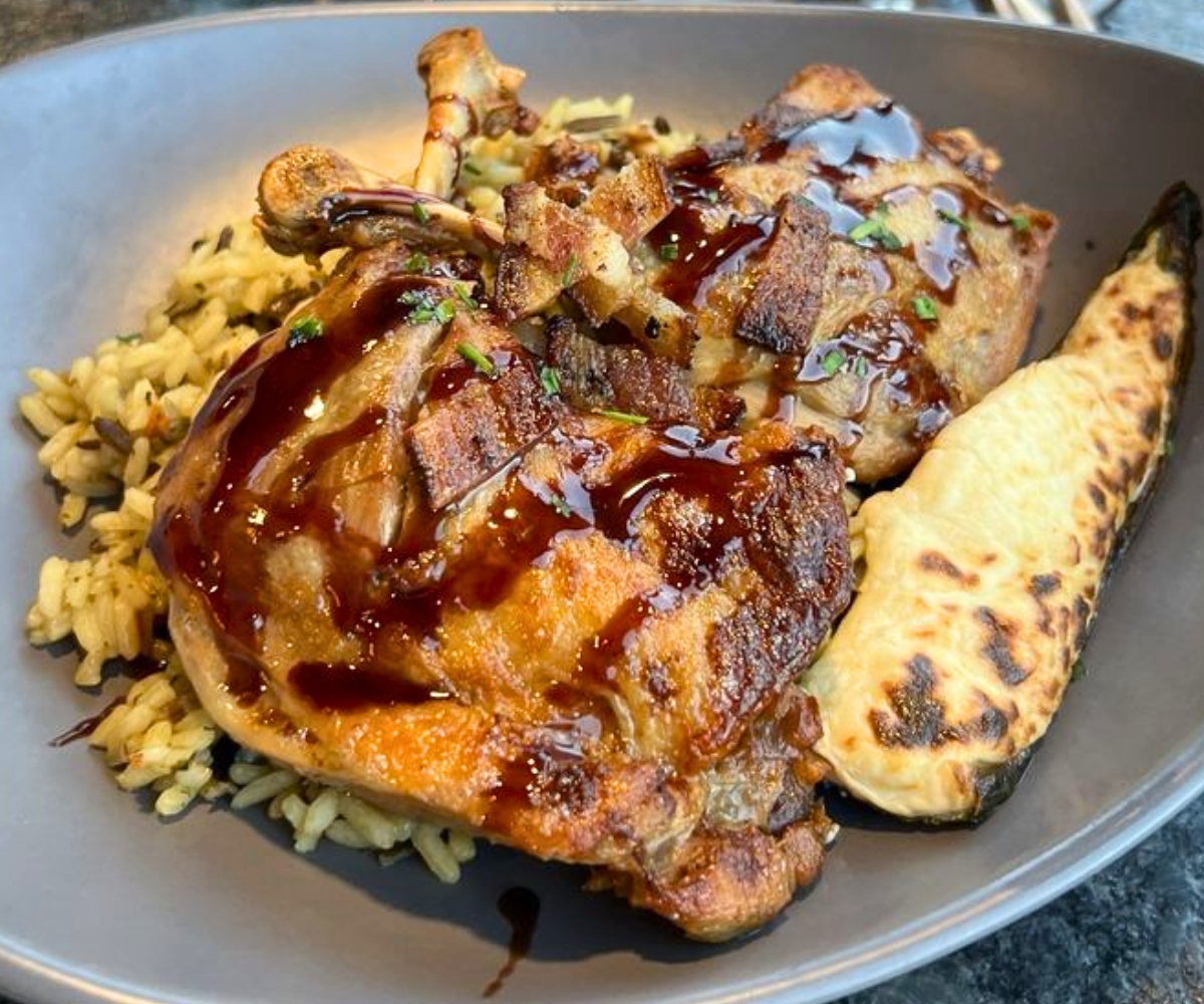 Duck Cacciatore at Draft + Table Argenta in North Little Rock, Arkansas