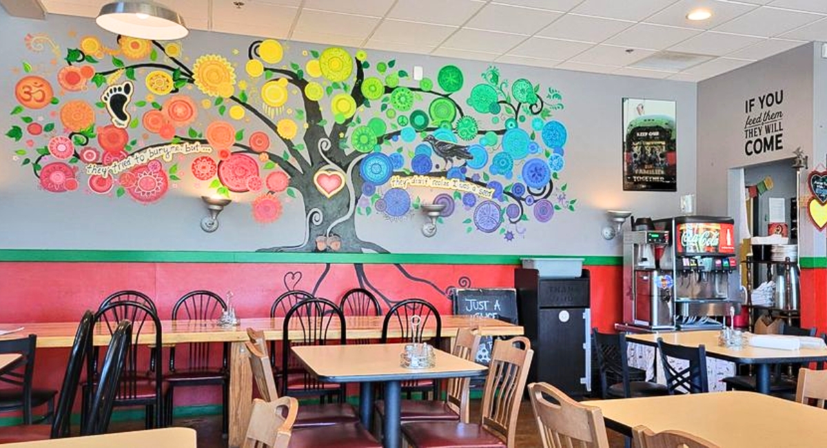 interior of Trail Rider in Cedar Crest, NM