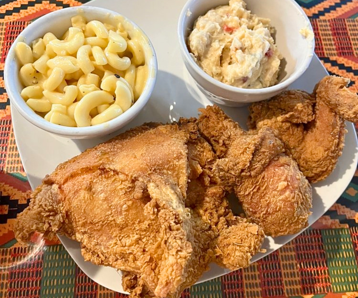 Fried Chicken at Shugs Comfort Food in Bellevue, Nebraska