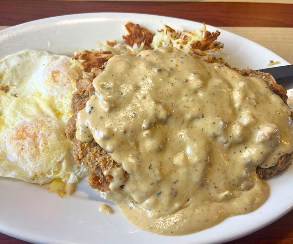 Chicken Fried Steak at Abracadabra's in Pocatello, Idaho