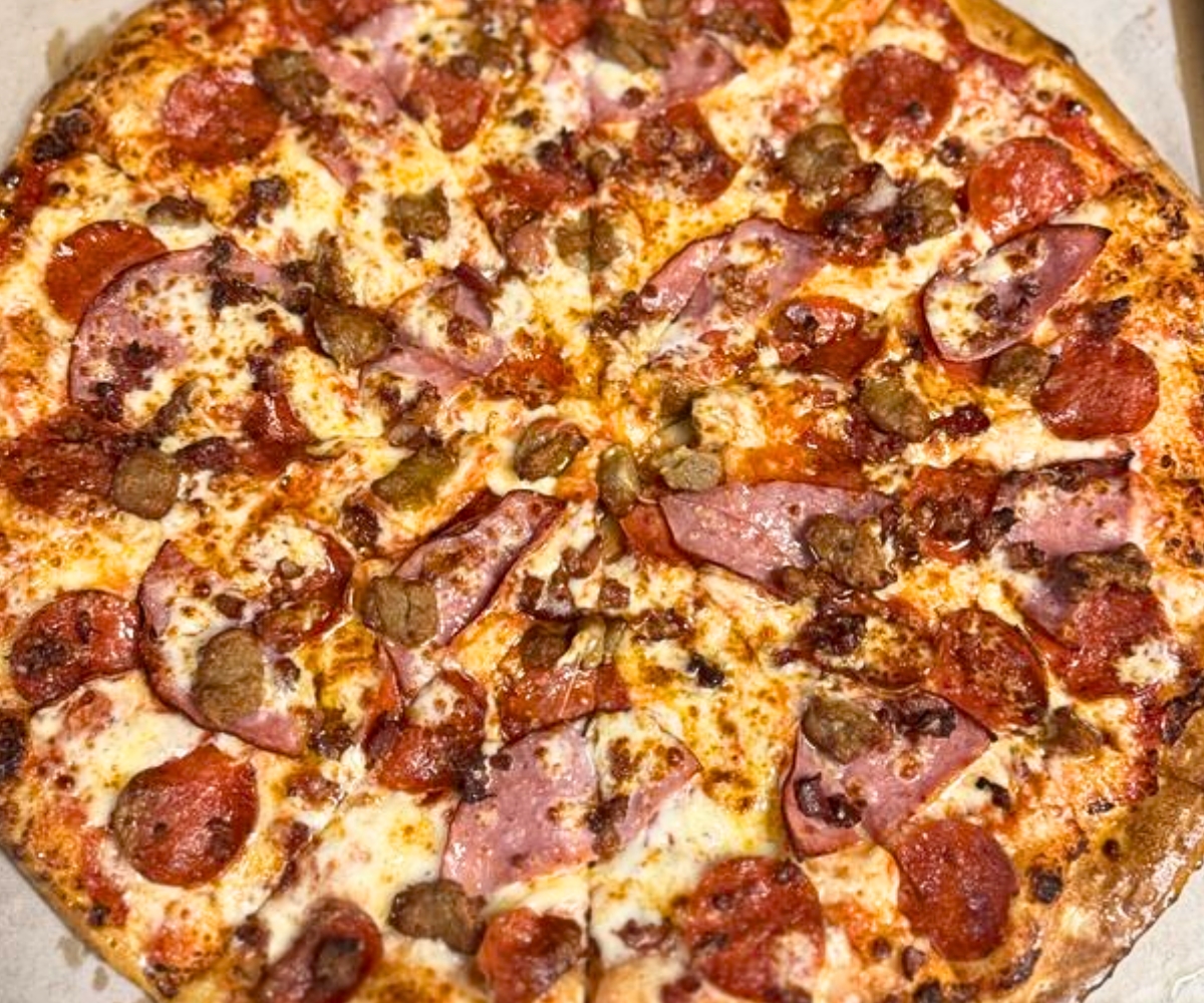 Meat Pizza at Pizza Crush in Pomona, CA