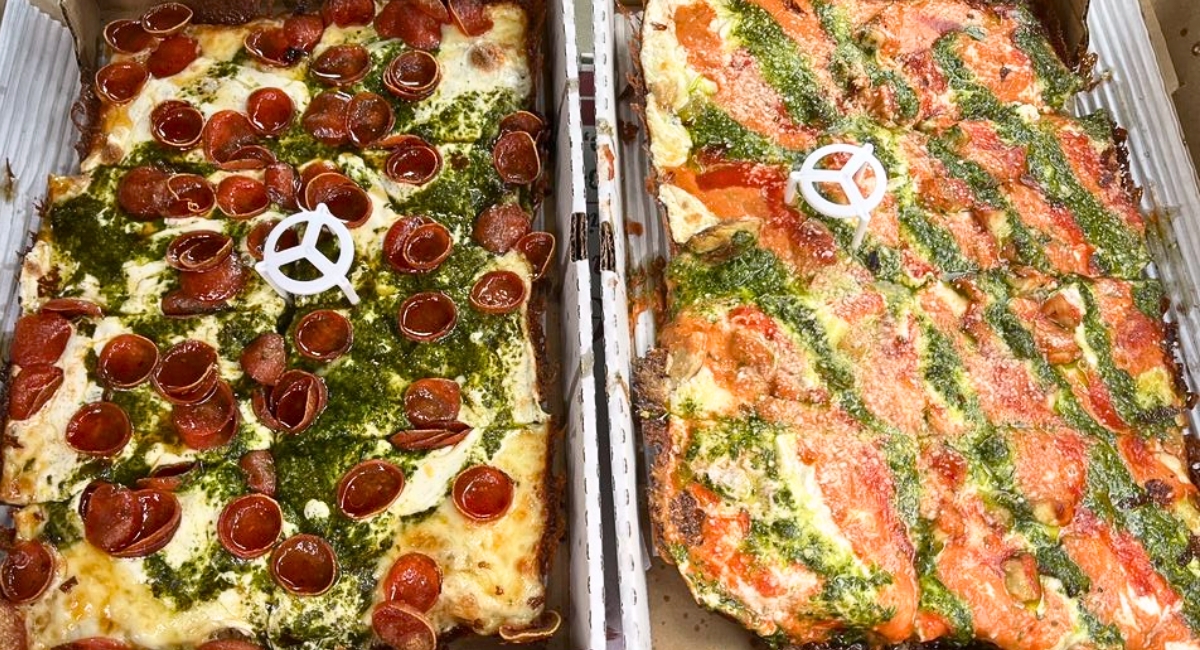 pizzas at Collegeville Italian Bakery Pizzeria Napoletana in Collegeville, PA