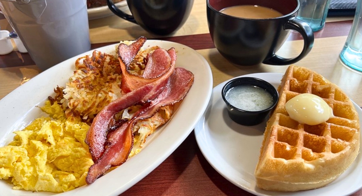 breakfast at Abracadabra's in Pocatello, ID