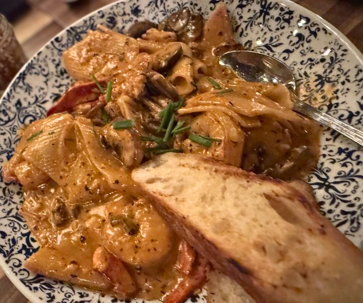 Lobster Diavolo at Fire + Wine in Park Ridge, Illinois