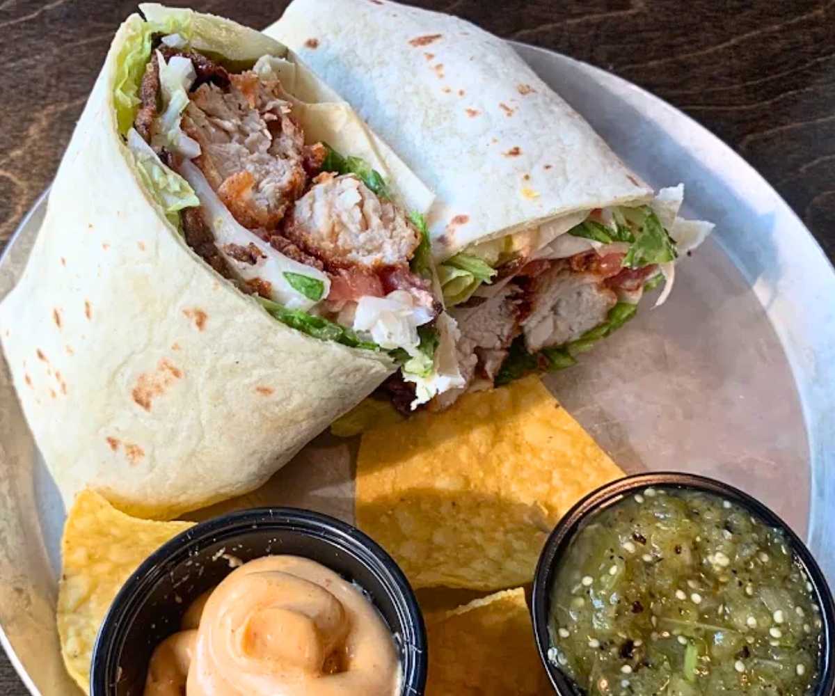 burrito at Black Sheep Burrito and Brews in Charleston, WV