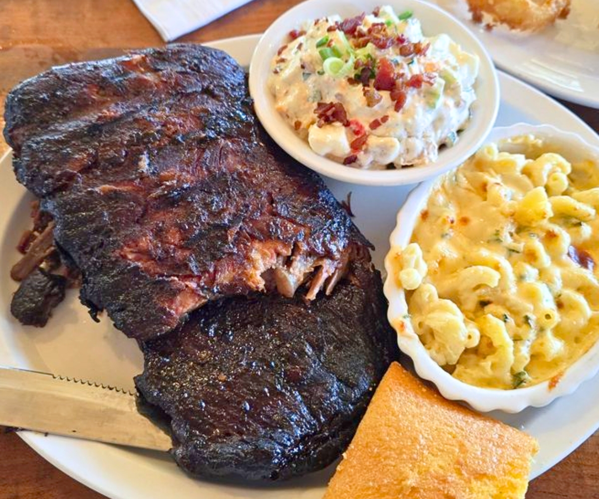 food at Old Canal Smoke House in Chillicothe, OH