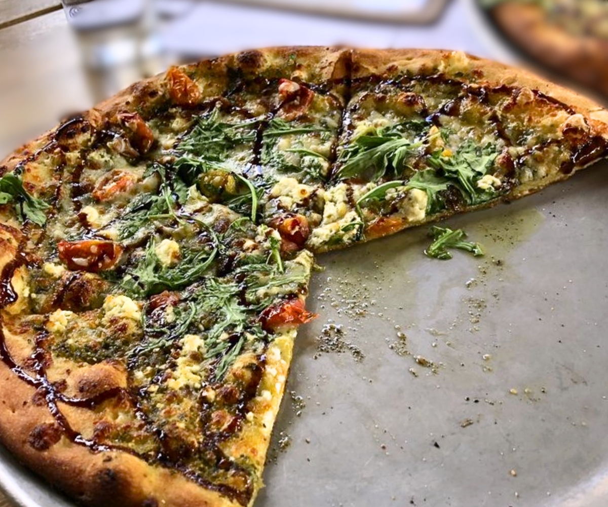 Pastoral Pizza at Schilling Beer in Littleton, New Hampshire