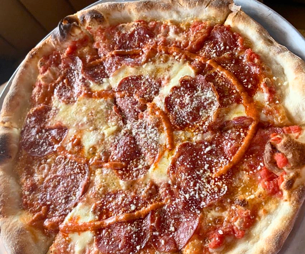 Calabria Pizza at Bar Lino Ristorante in Johnston, RI