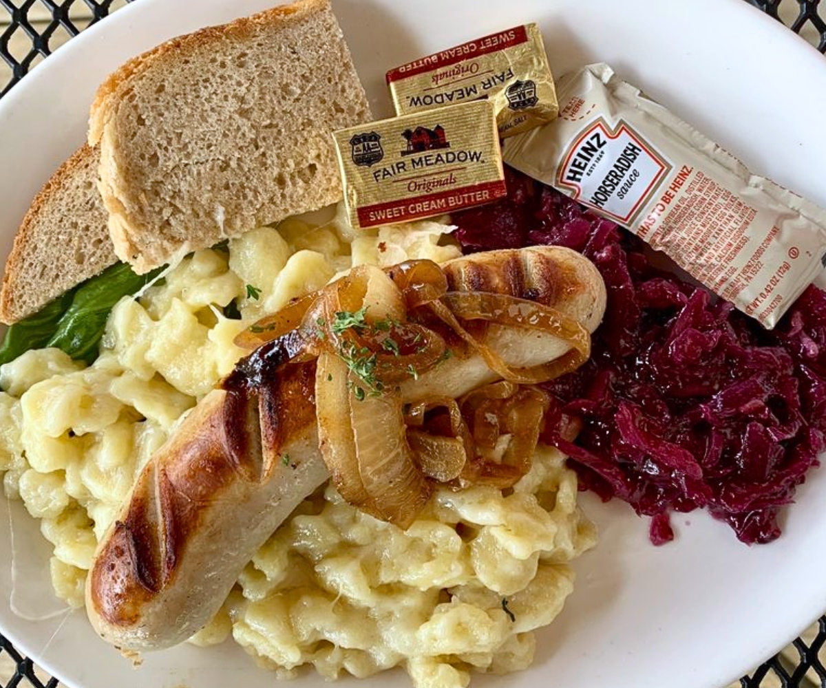 Kaes Spaetzel at Alpine Inn Restaurant in Hill City, SD
