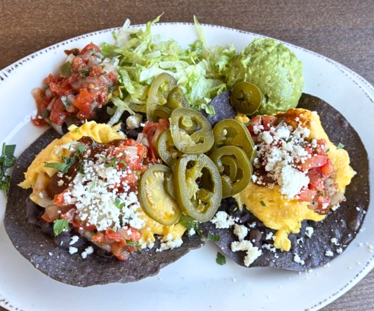 Huevos Rancheros at Stella Southern Cafe in College Station, Texas