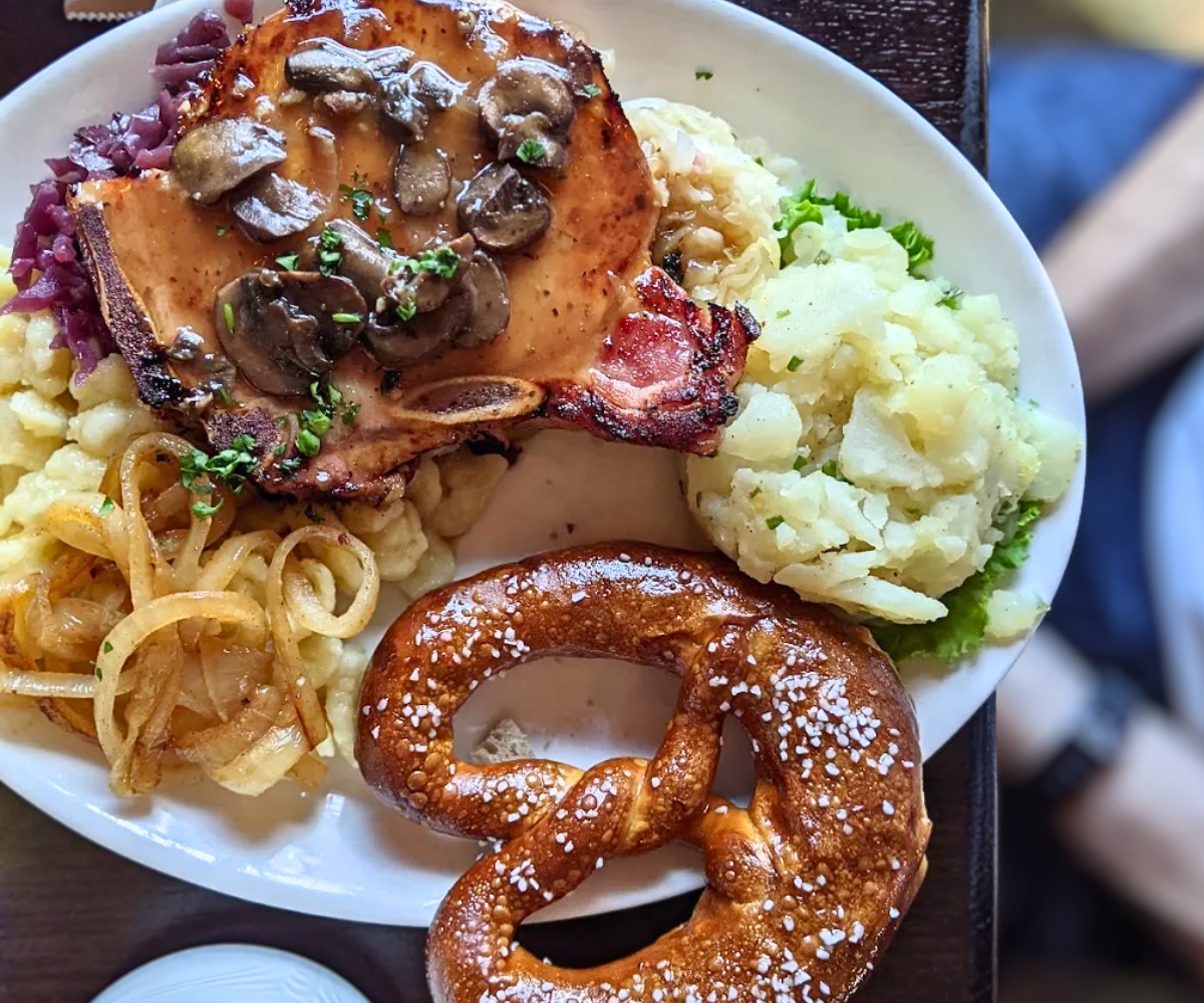 entree at Alpine Inn Restaurant in Hill City, South Dakota