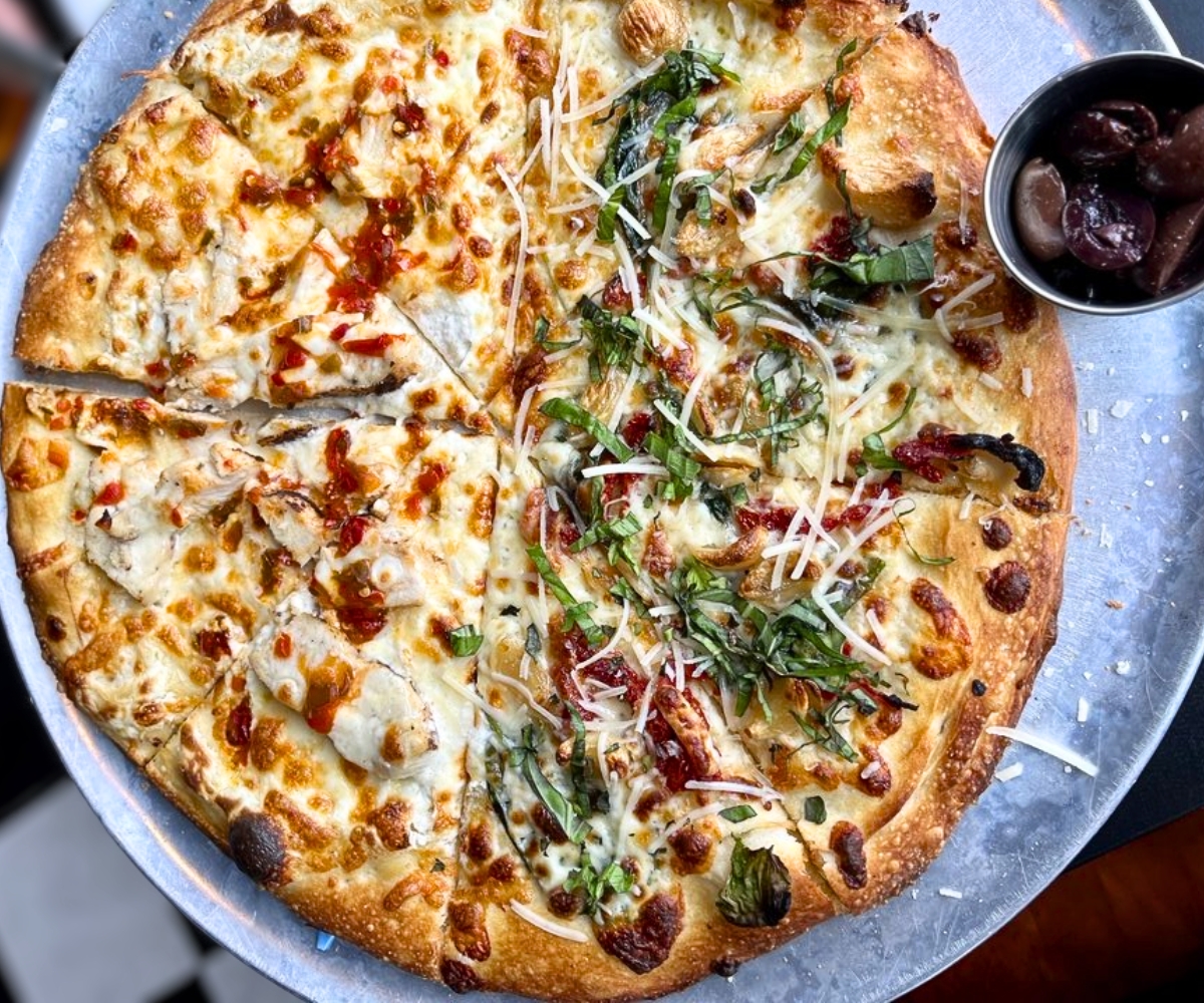 pizza at Mean Queen in Sitka, AK