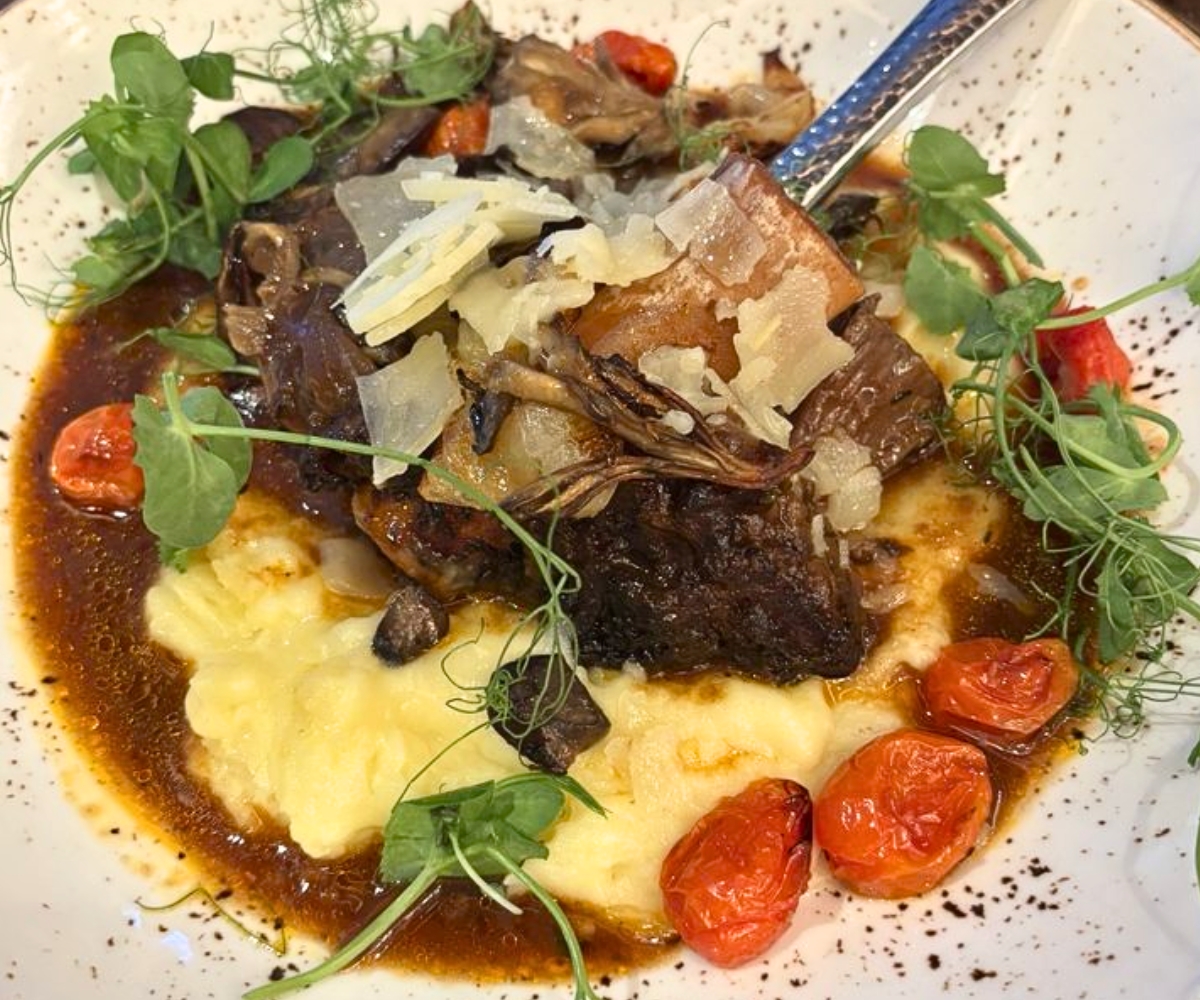 Osso Bucco at Spur Restaurant & Bar in Teton Village, WY