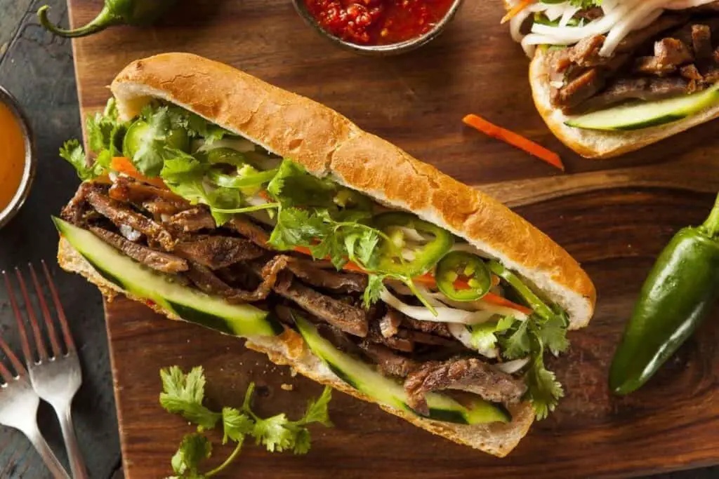 Banh Mi Vietnamese street food