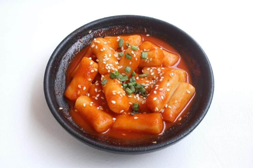 Tteokbokki korean street food