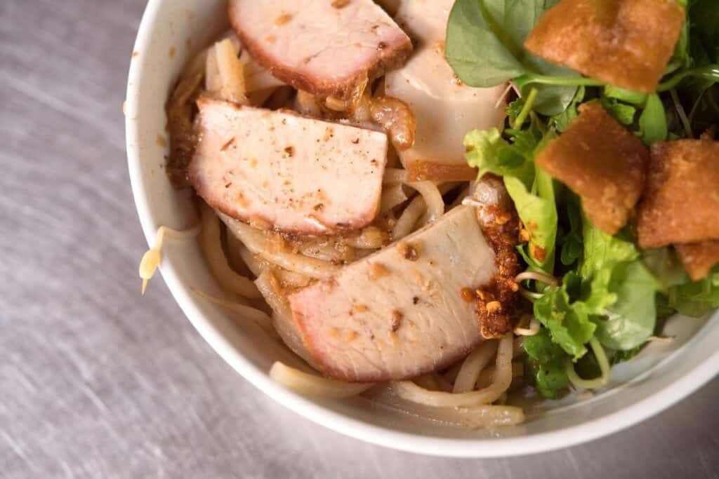 Cao Lau Vietnamese street food