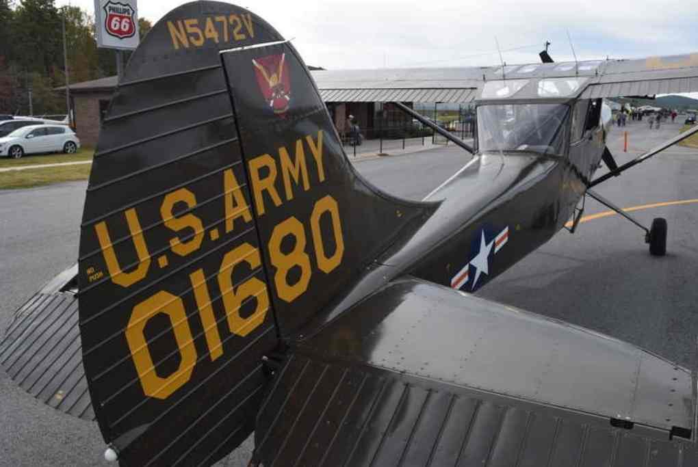 Vintage U.S. Army plane