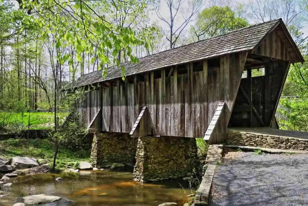 Pisgah Covered Bridge, asheboro, north carolina