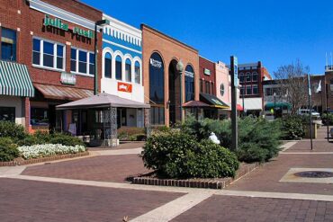 downtown Hickory North Carolina
