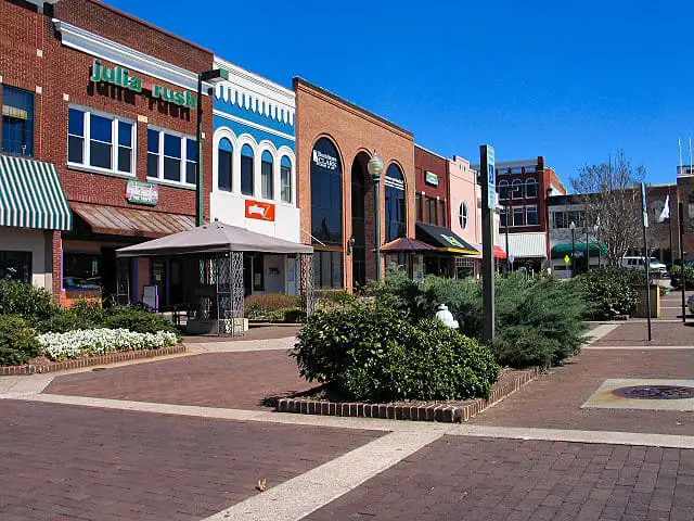 downtown Hickory North Carolina