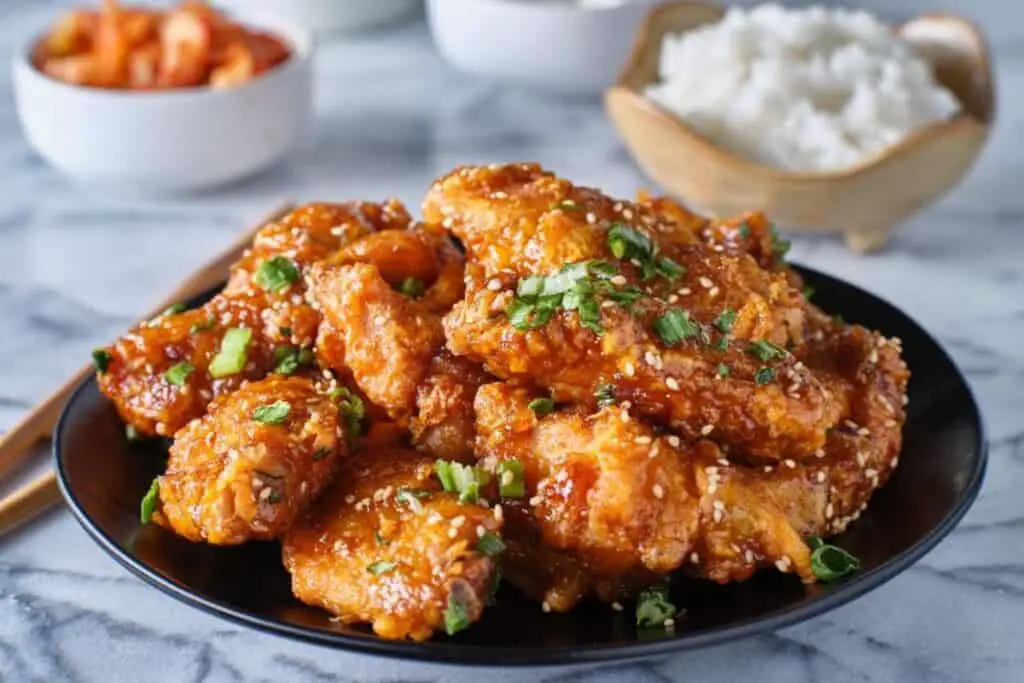 Korean fried chicken