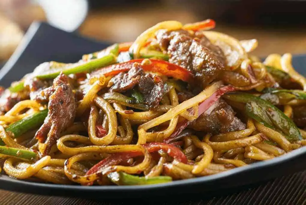 yakisoba beef