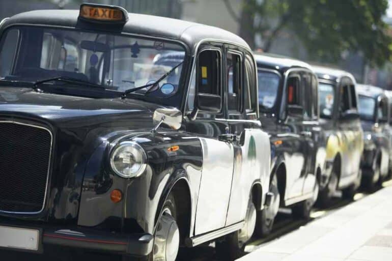 london taxis