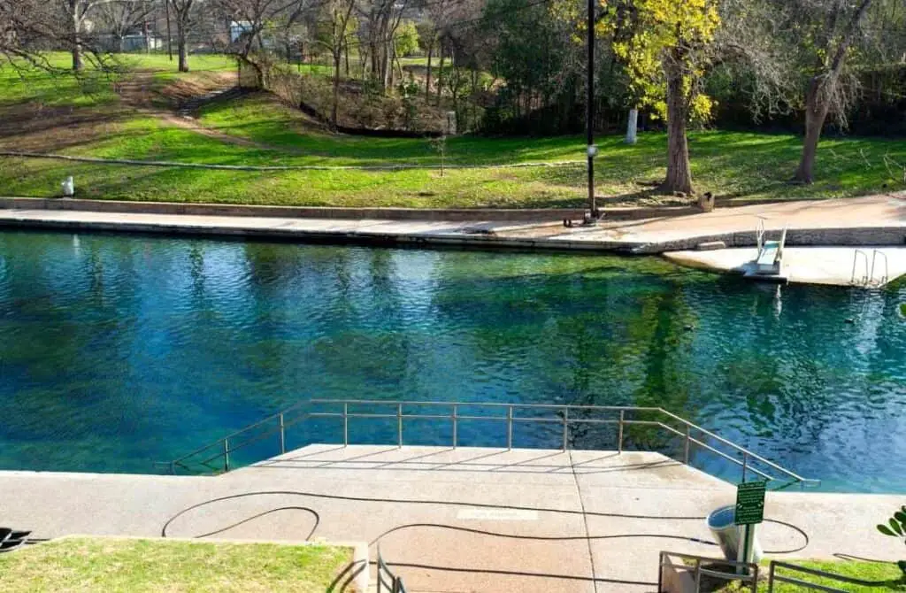 barton springs municipal pool, austin texas