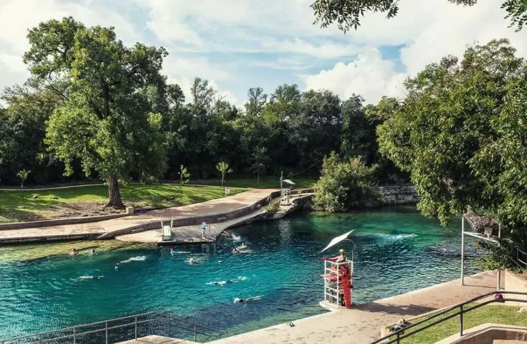 zilker park pool austin 