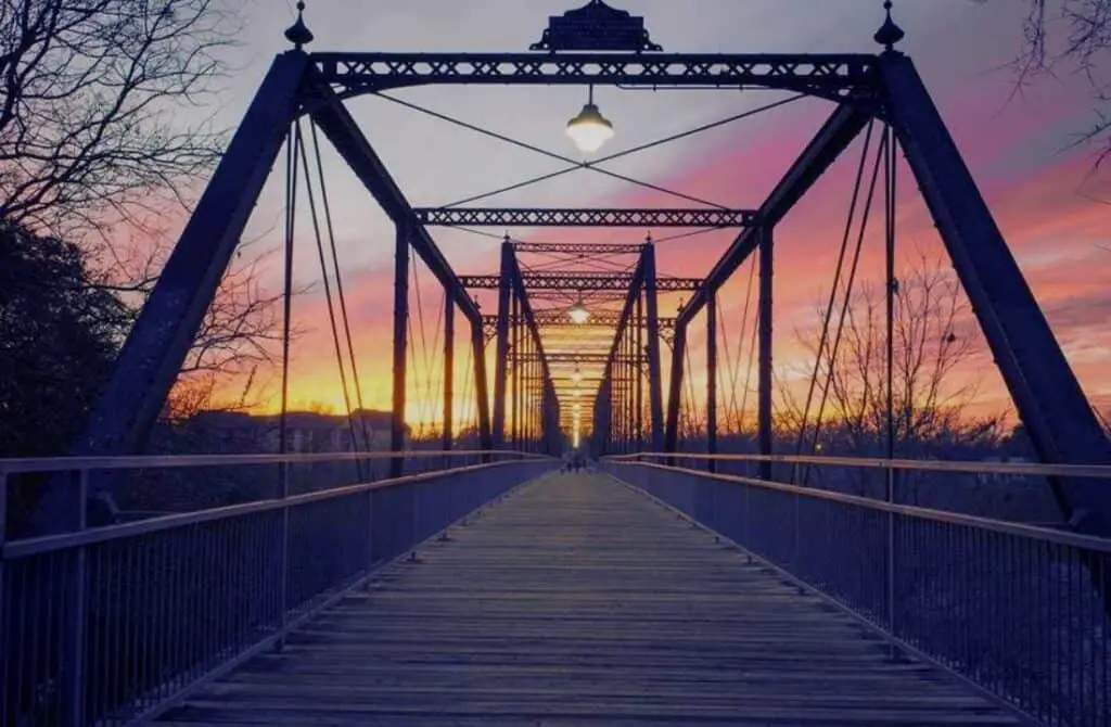 Faust Street Bridge, new braunfels texas