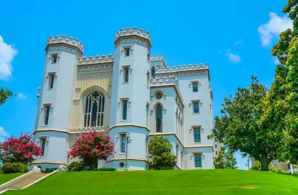 Louisiana old state capitol, baton rouge louisiana