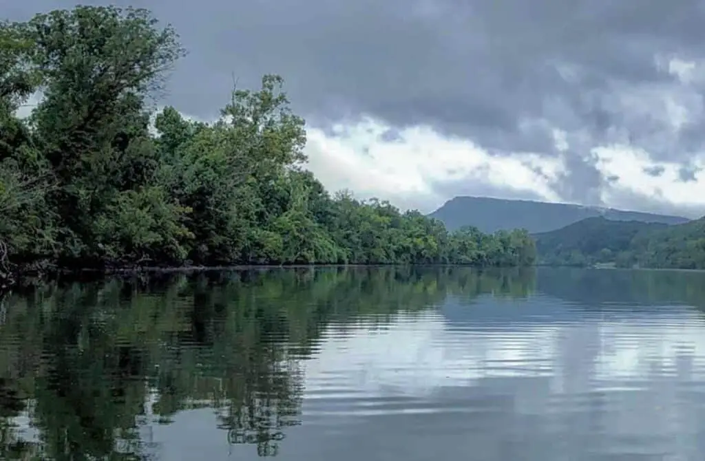 Tennessee River Gorge Scenic view from the water