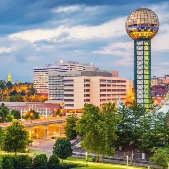 knoxville tennessee skyline