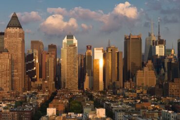 Hell's Kitchen Manhattan Skyline