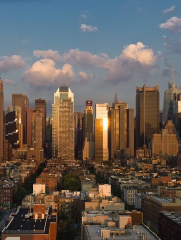 Hell's Kitchen Manhattan Skyline