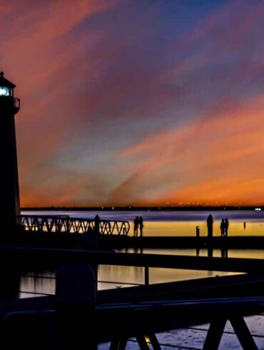 rockwall texas at dusk