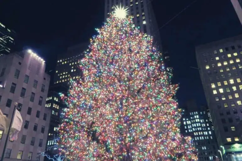 Christmas tree new york city