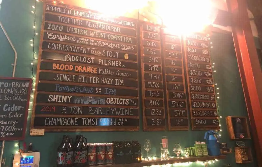 wander brewing, fun things to do in Bellingham WA