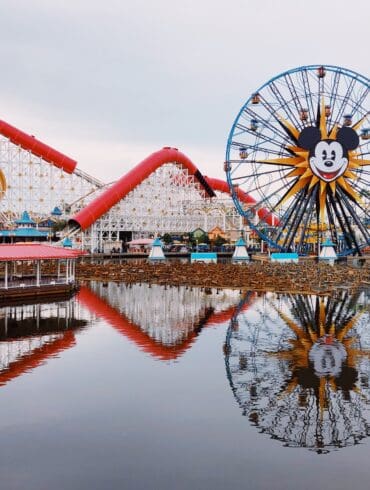 view of disneyland