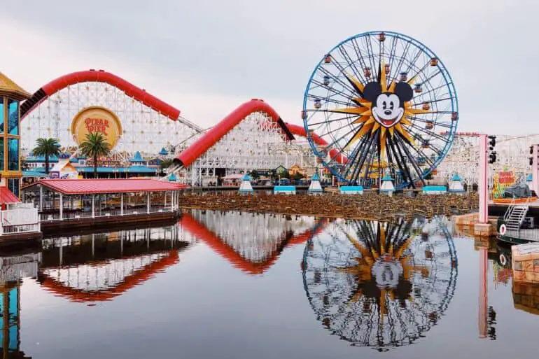 view of disneyland