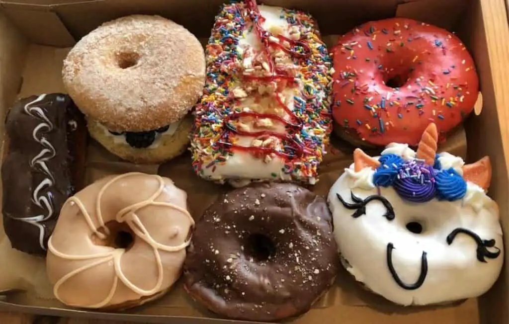 Donut bar, san diego california